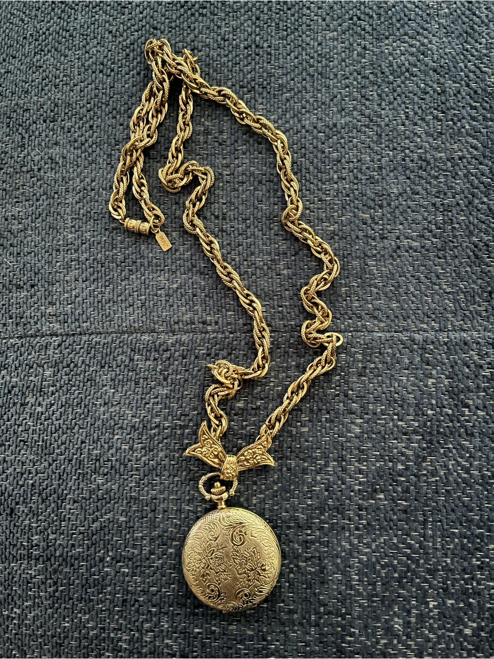 1928 Timepieces Pocket Watch Necklace